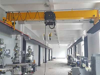 Single girder electric overhead cranes for sale good price