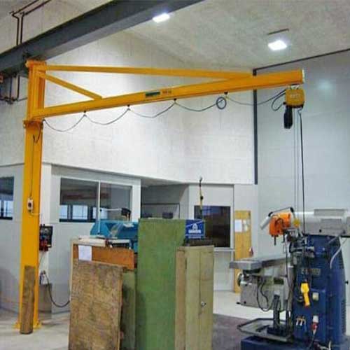 Light-Duty Floor Jib Crane and Hoist Crane