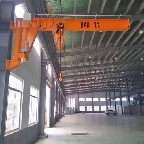 Wall-mounted Jib Cranes - Wall electric jib crane 1 ton, 2 ton, 3 ton, 5 ton 