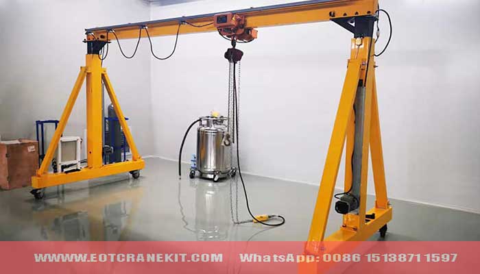 Cleanroom Gantry Cranes: Portable Gantry, Bespoke Cleanroom Crane