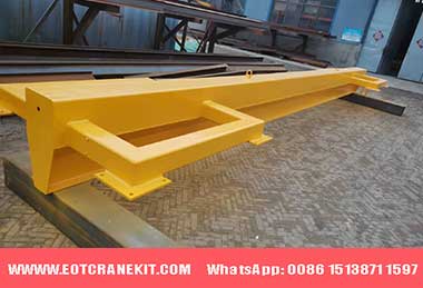 Main girder of A frame crane 10 ton for coffee capsule injection mold handling 