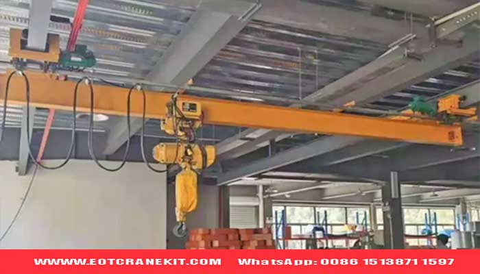 Under running overhead I beam crane Under running overhead I beam crane
