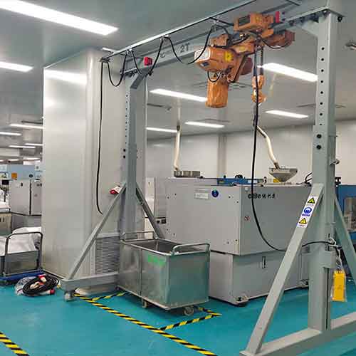 Aluminum i beam gantry crane Aluminum i beam gantry crane