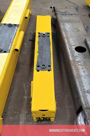 End carriages of 2 ton overhead travelling crane 