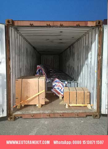 Loaded into container for delivery 