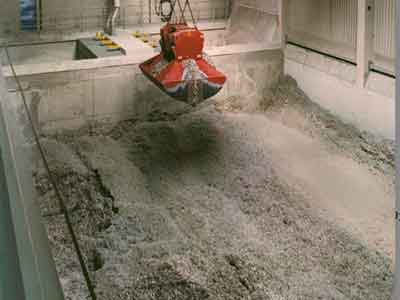 Leak-Proof Clamshell Grab Sulphurs Fertilizer