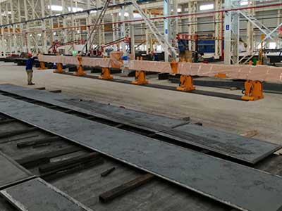 Lifting Narrow Steel Plates electric overhead crane