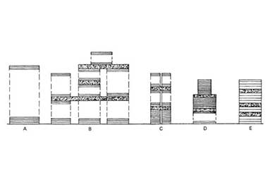 There are several safe ways to stack steel plates that range in width from 6 to 30 inches