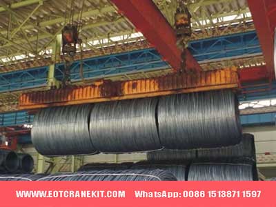 Steel wire rod coil warehouse and steel service center