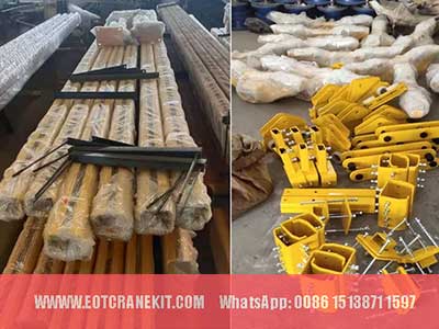 Main parts and components of workstation bridge cranes 2 ton 