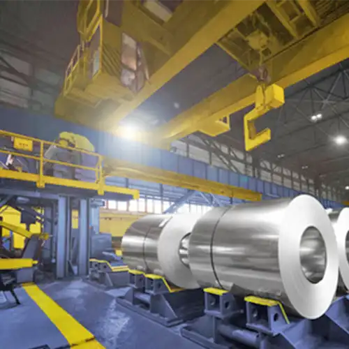 C-Hook Cranes for Horizontal Coil Handling :