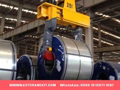 25 ton steel coil material handling equipment indoor crane for horizontal coil lifting  25 ton steel coil material handling equipment indoor crane for horizontal coil lifting