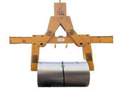 Mechanical coil clamps & grabs for horizontal eye steel coil handling Mechanical coil clamps & grabs for horizontal eye steel coil handling