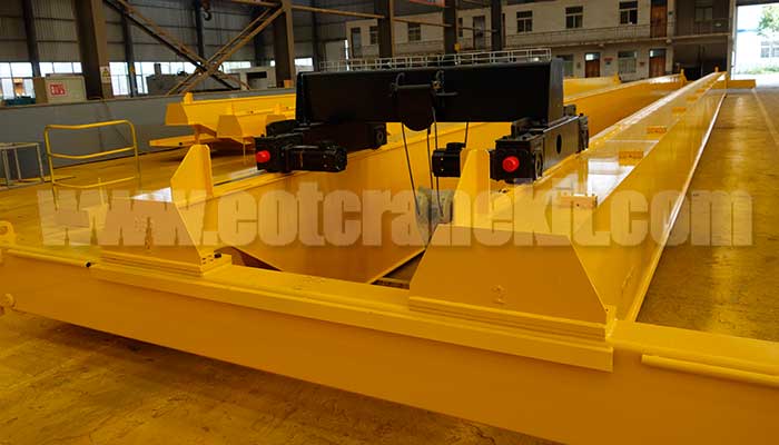 European style electric hoist overhead crane with low headroom hoist and trolley 1 ton to 80 ton for sale 