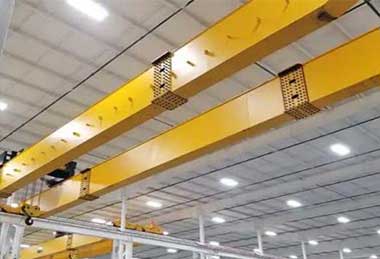 Mold Handling 40 Ton Bridge Crane in Automobile Parts Factory USA