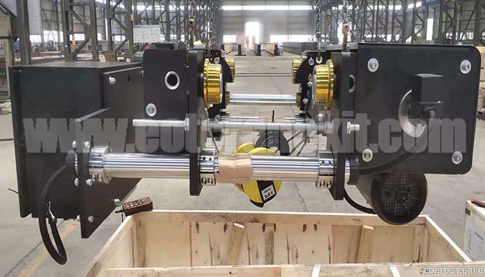 European style electric wire rope hoist up to 80 ton