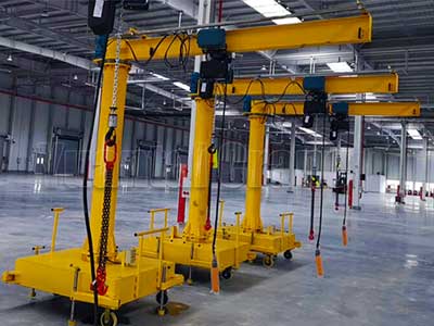 Based on the features of the 2000kg jib crane required by client, the 2000kg portable jib cranes are suggested. Based on the features of the 2000kg jib crane required by client, the 2000kg portable jib cranes are suggested.