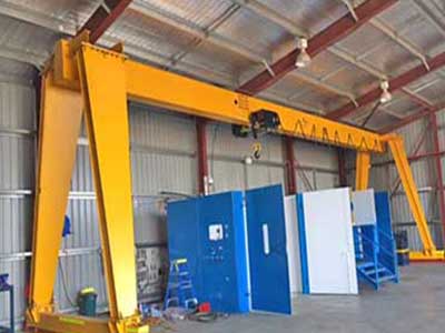 Electric gantry crane - portable gantry cranes and gantry goliath crane 