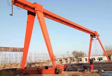Floor-Mounted Rail Traveling Gantry Cranes: