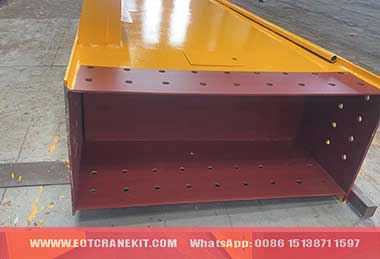 20.236 meters long span main girder of 15 ton overhead crane is cut into 2 sections for easy transportation Kenya 20.236 meters long span main girder of 15 ton overhead crane is cut into 2 sections for easy transportation Kenya