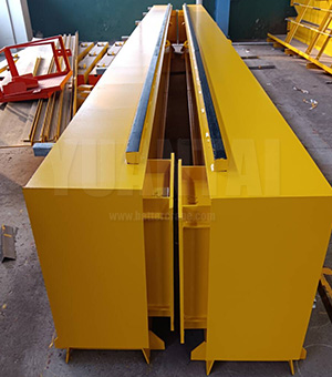 Main girders of double girder goliath crane 40 ton for sale Kenya economical overhead solution with European style design  Main girders of double girder goliath crane 40 ton for sale Kenya economical overhead solution with European style design
