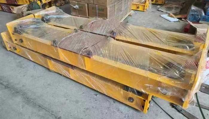 End carriages of 5 ton under running overhead crane 