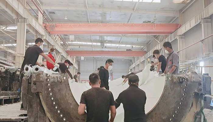 European style double girder overhead crane with open winch trolley for wind power industry  European style double girder overhead crane with open winch trolley for wind power industry