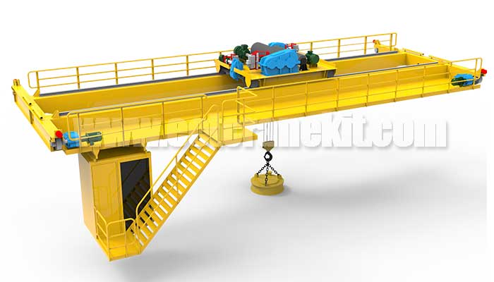 QC type magnetic brige crane