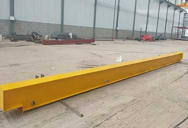 Main girder of underhung bridge crane single girder design