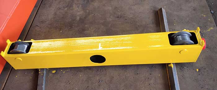End carriage of 1 ton single beam overhead crane End carriage of 1 ton single beam overhead crane