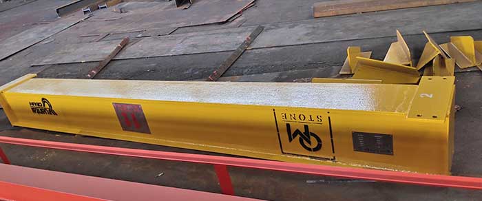 1 ton single girder top running overhead crane main girder for sale  1 ton single girder top running overhead crane main girder for sale