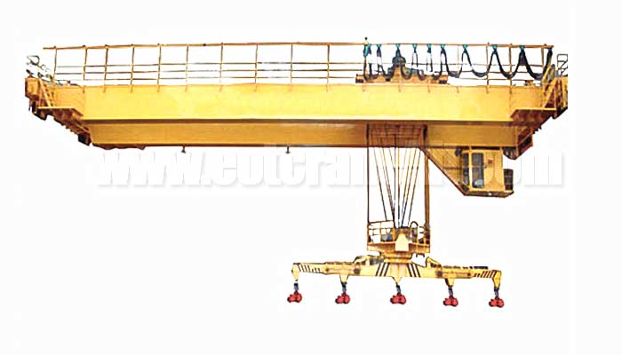 QL type mangetic spreader magentic bridge crane