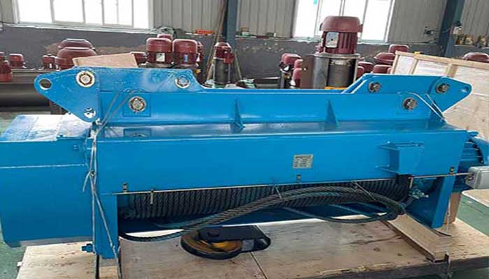 Heavy duty wire rope hoist 30 ton for sale America case-study for your reference