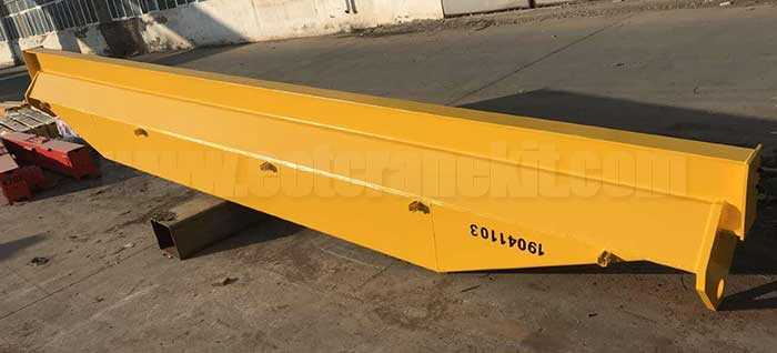 Main girder of single girder underslung crane  Main girder of single girder underslung crane