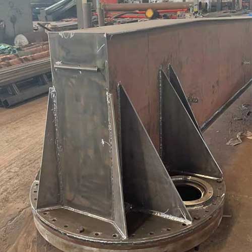 antilever or arm of the floor mounted jib crane with electric motorized rotating - slewing jib crane design 