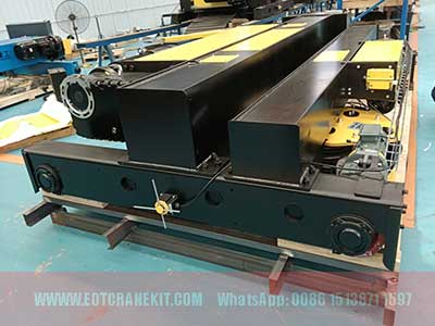 35 ton / 5 ton double hook hoist trolley 