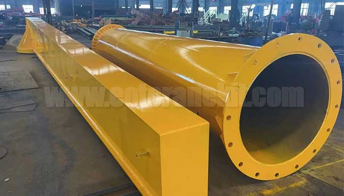 I beam cantilever and column of pillar jib crane 