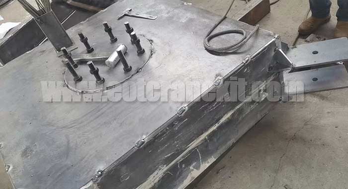 Jib crane base of 500kg small portable jib crane kit  Jib crane base of 500kg small portable jib crane kit