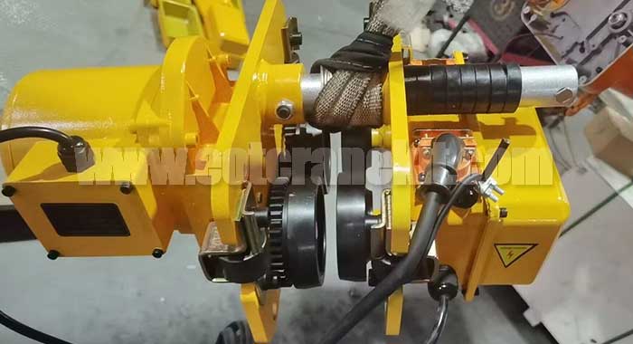 electric chain hoist trolley for 5 ton portable gantry crane kit  electric chain hoist trolley for 5 ton portable gantry crane kit