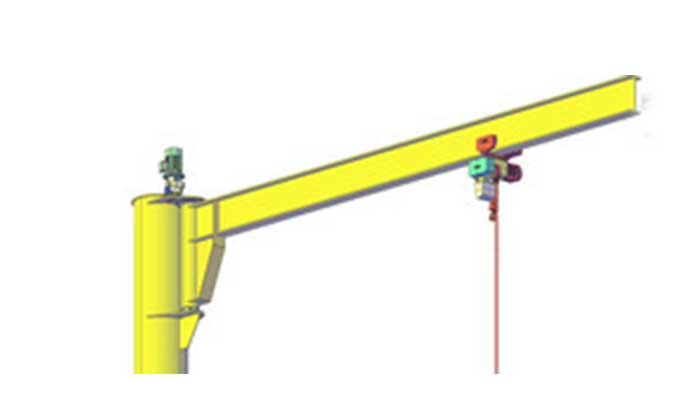 Under-Braced Jib Crane: Under-Braced Jib Crane: