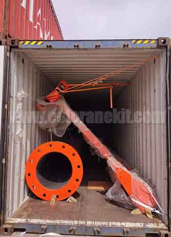 JIb cantilever and column for delivery to Indonesia 