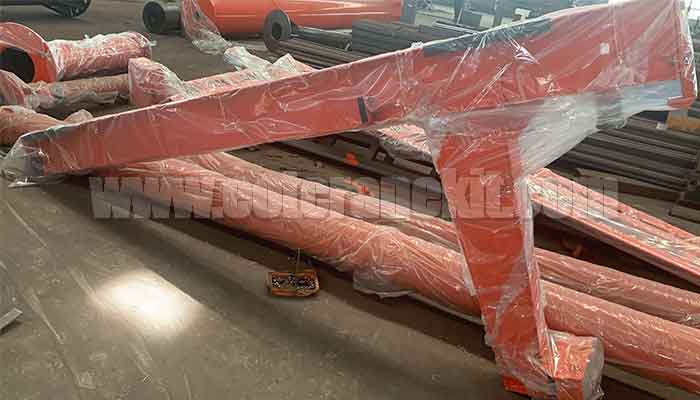 Cantilver and cross beam of 5 ton explosion proof jib crane for sale Indonesia 