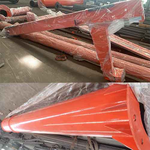 5 Ton Jib Crane for Sale Indonesia, Explosion proof Crane Design