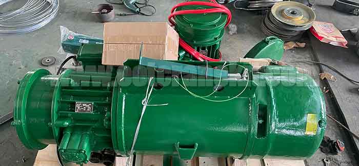 Electric wire rope hoist with explosion proof hoist design 5 ton 