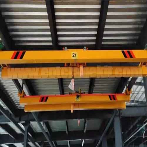 Under Hung Electric Chain Hoist Overhead Crane: Under Hung Electric Chain Hoist Overhead Crane: