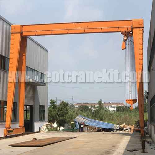 Electric Chain Hoist Gantry Crane: Electric Chain Hoist Gantry Crane: