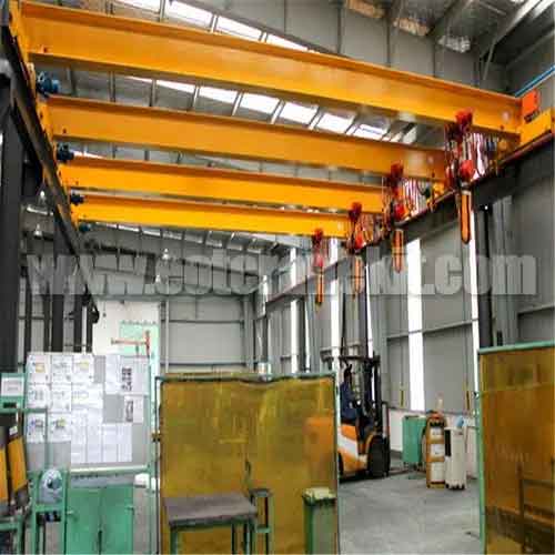 Single Girder & Double Girder Electric Chain Hoist Overhead Crane: Single Girder & Double Girder Electric Chain Hoist Overhead Crane: