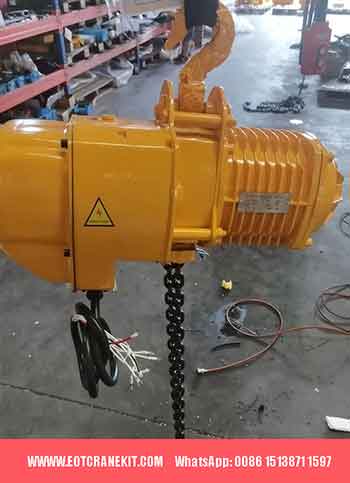 1 ton electric chain hoist for 1 ton kbk light crane system for sale Philippines 