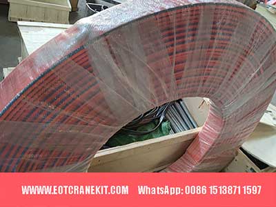 Crane power supply line for 54 m travelling 1 ton crane kbk system 