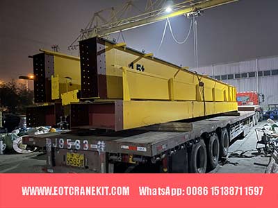 15 ton overhead crane kit for delivery to Poland
